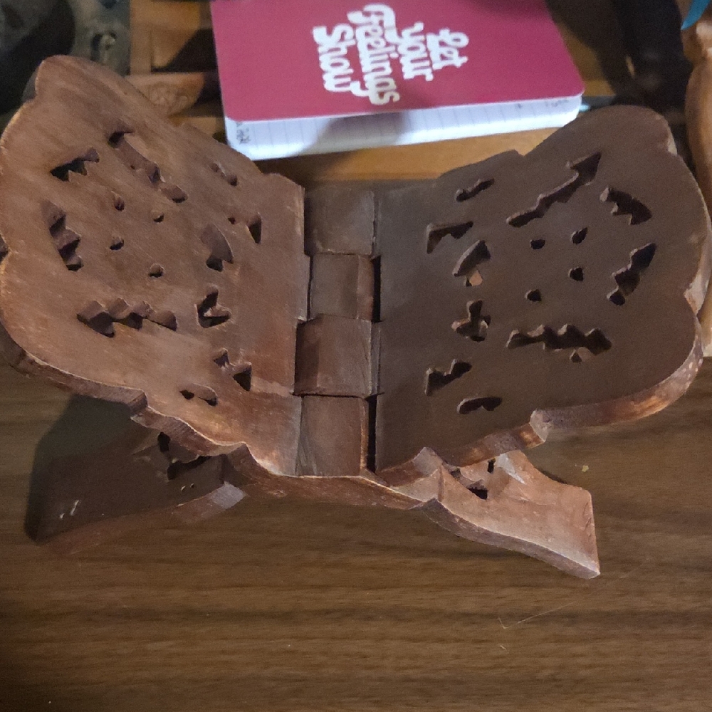 Book Stand / Holder Wooden Small
